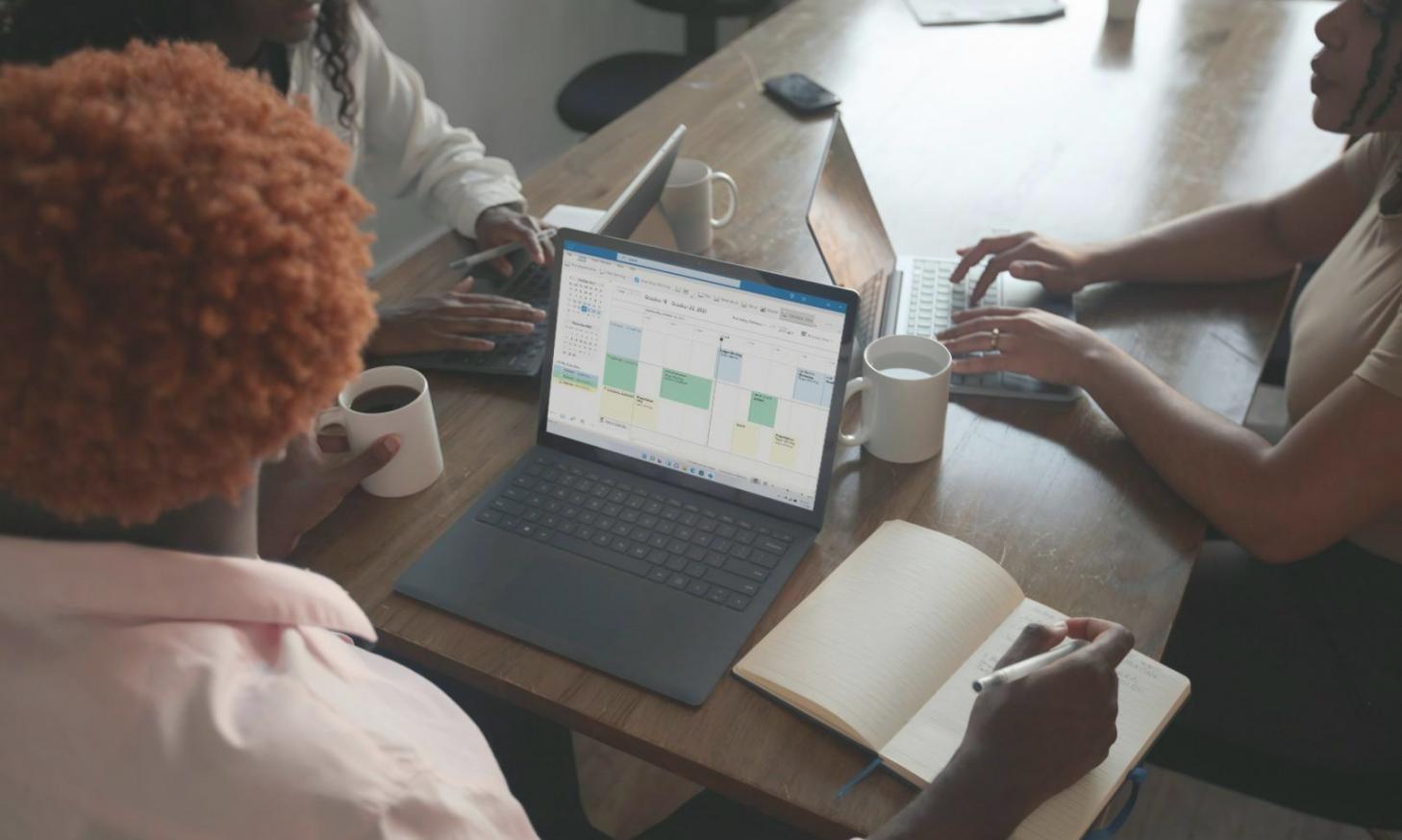 Financial planning tools and resources spread on desk